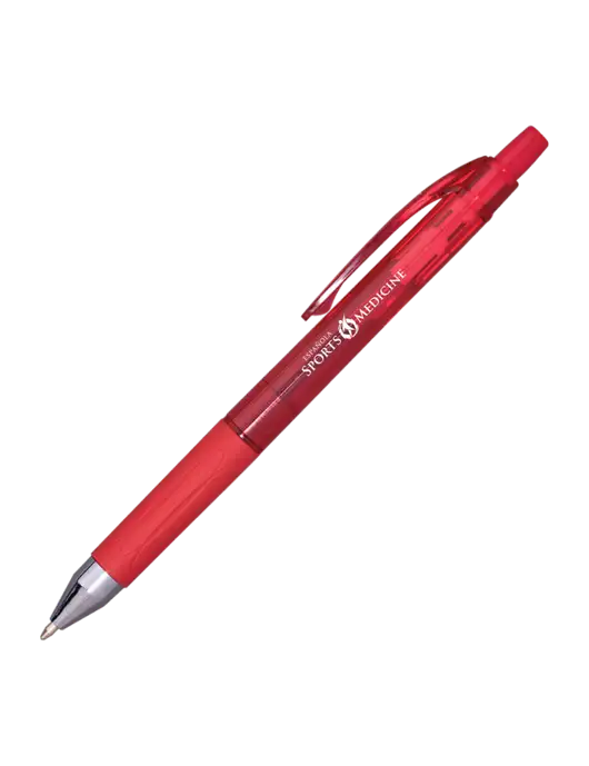 Translucent Red Tint Pen - Red Ink w/Espanola Logo