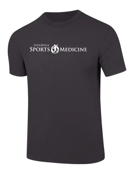 Comfort Colors 6.1 oz Dark Grey Heavyweight Ring Spun T-Shirt w/Espanola Logo