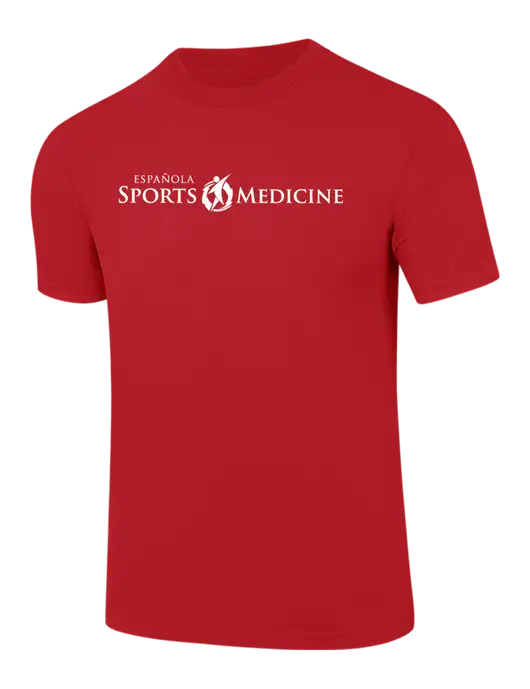 Comfort Colors 6.1 oz Red Heavyweight Ring Spun T-Shirt w/Espanola Logo