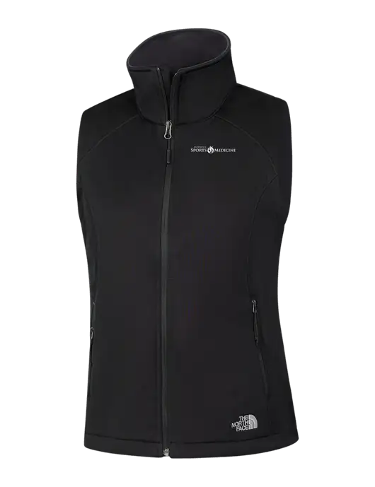 The North Face Womens Black Ridgewall Soft Shell Vest  w/Espanola Logo