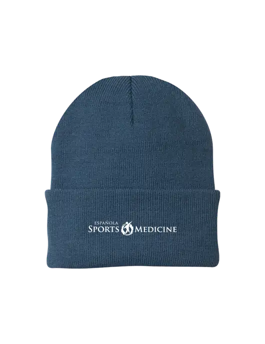 Dark Slate Knit Cap w/Espanola Logo