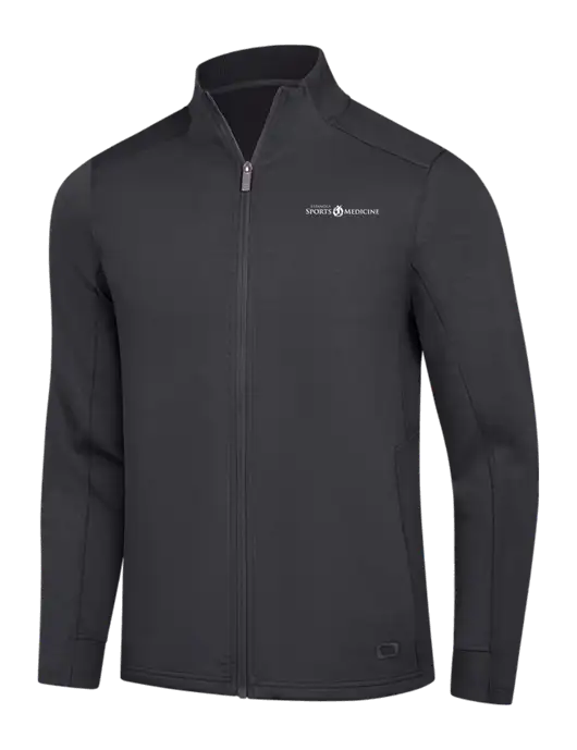 OGIO Dark Grey Transcend Full-Zip w/Espanola Logo