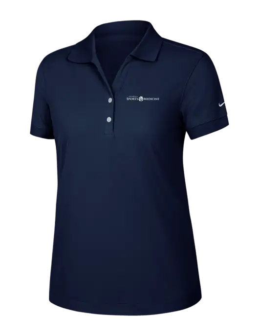 Nike Womens Dri-FIT Classic Dark Navy Polo w/Espanola Logo