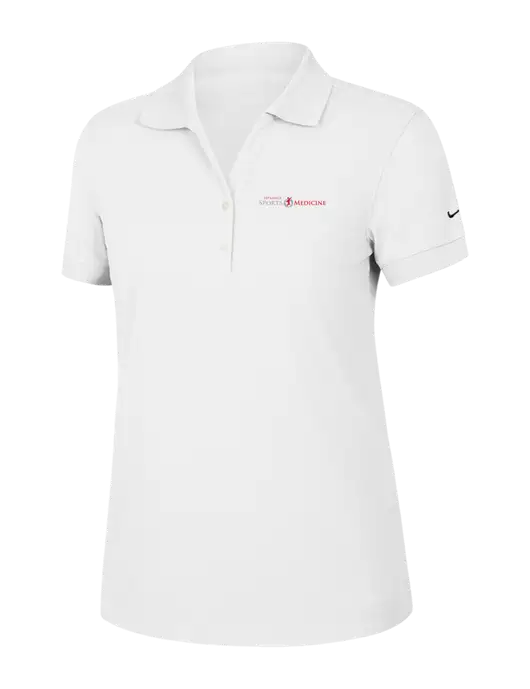 Nike Womens Dri-FIT Classic White Polo w/Espanola Logo