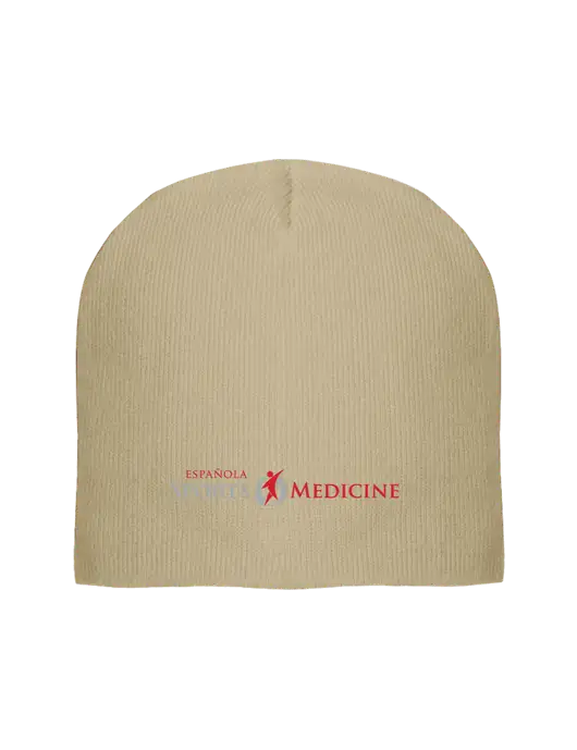Solid Tan Element Knit Beanie w/Espanola Logo