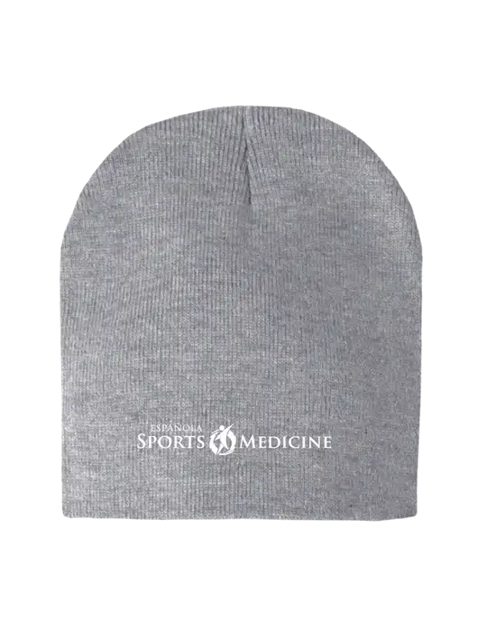 Light Grey Heather Element Knit Beanie w/Espanola Logo