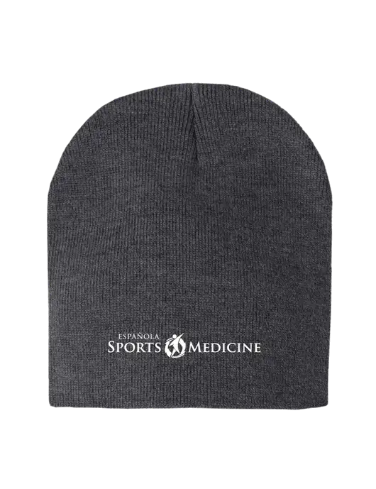 Charcoal Heather Element Knit Beanie w/Espanola Logo