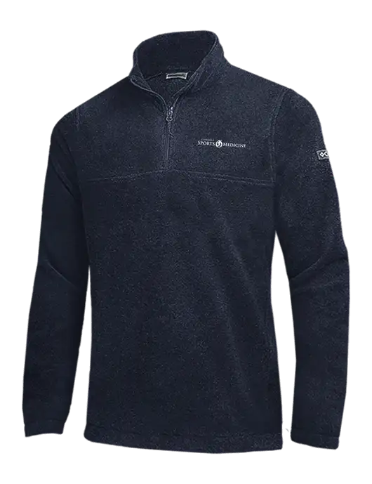 Columbia Navy Steens Mountain Fleece 1/2 Zip Pullover w/Espanola Logo