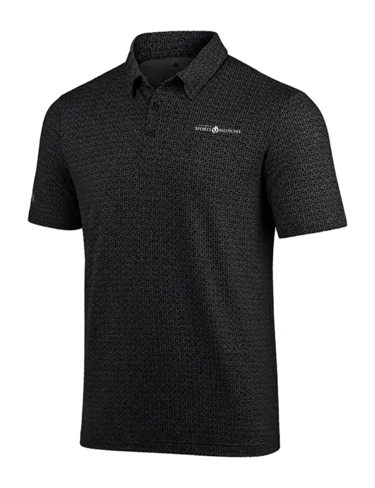Adidas Black Printed Blend Polo w/Espanola Logo