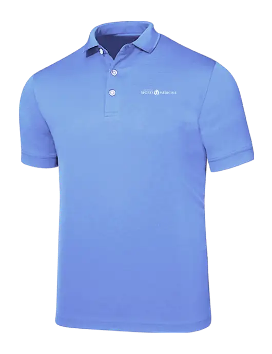 Callaway Ottoman Light Blue Polo w/Espanola Logo