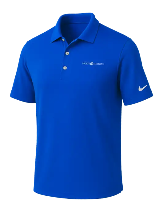 NIKE Royal Dri-Fit Micro Pique Polo w/Espanola Logo