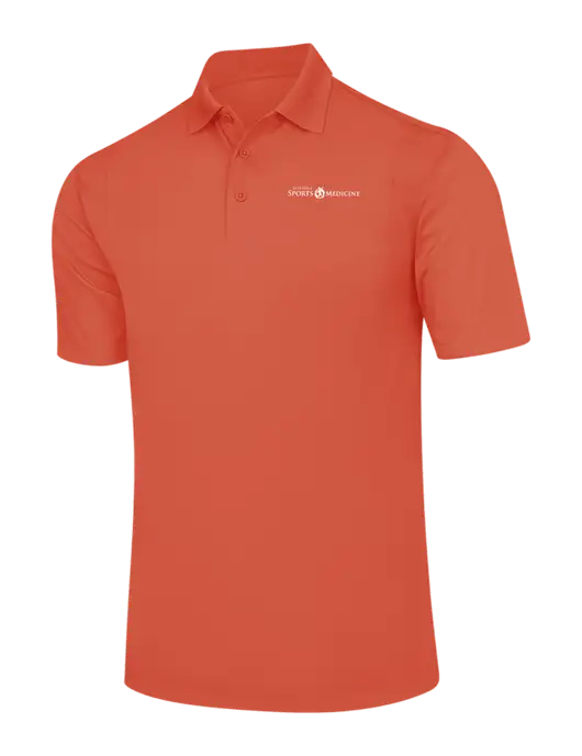 Orange Micropique Sport-Wick Polo w/Espanola Logo