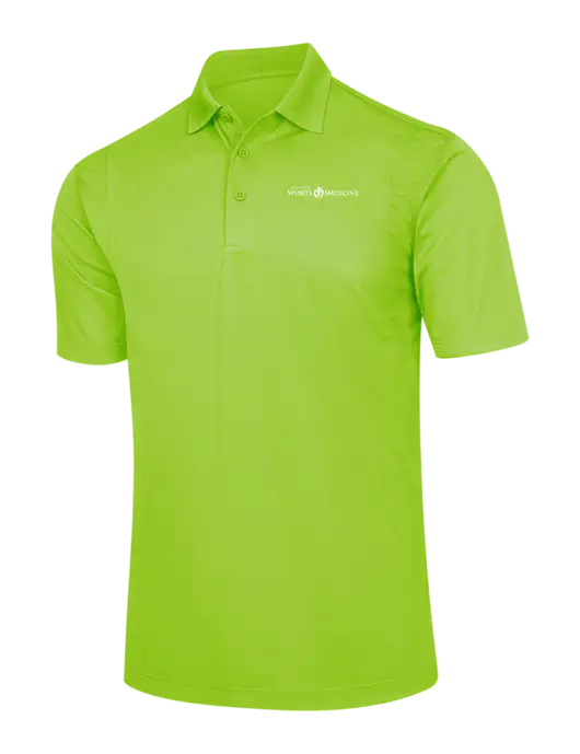 Lime Green Micropique Sport-Wick Polo w/Espanola Logo