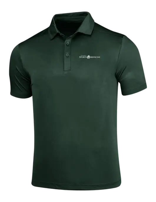 Forest Green Posi-UV Pro Polo w/Espanola Logo