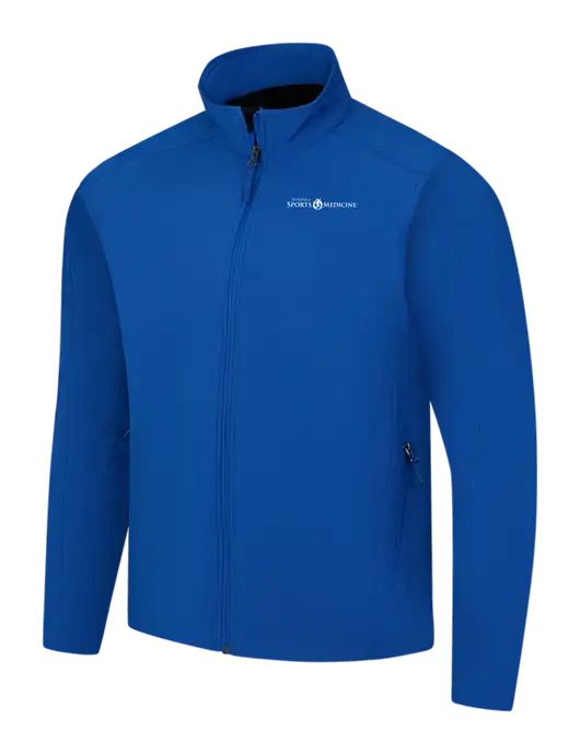 Dark Royal Core Soft Shell Jacket w/Espanola Logo