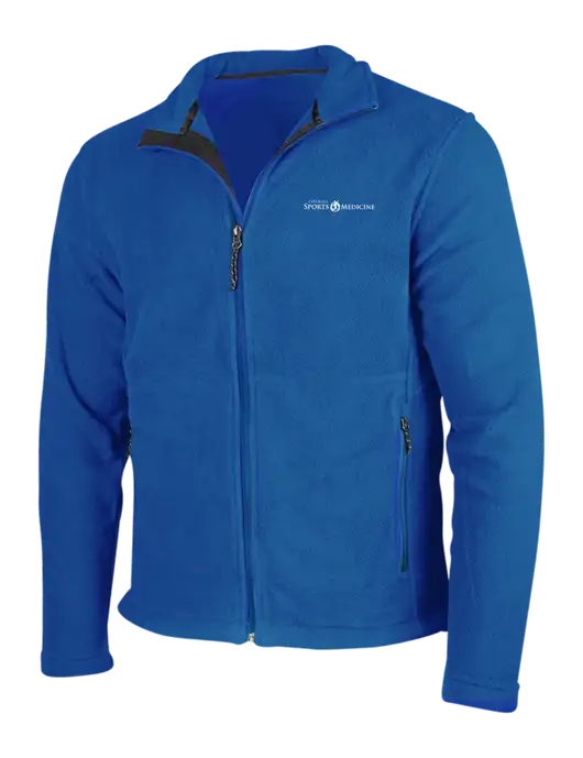 Dark Royal Fleece Jacket w/Espanola Logo
