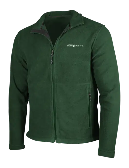 Dark Green Fleece Jacket w/Espanola Logo