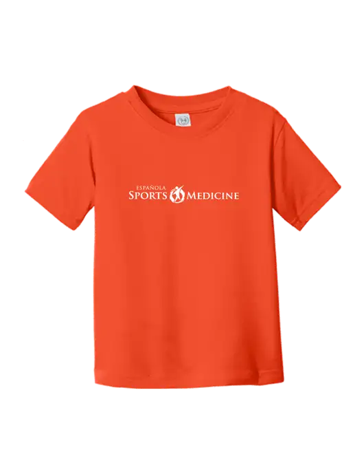 Rabbit Skins Orange Toddler Fine Jersey Tee w/Espanola Logo