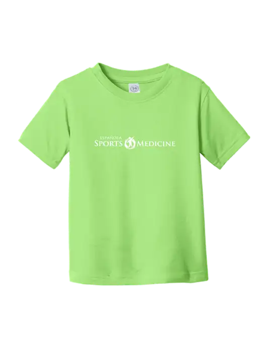 Rabbit Skins Key Lime Toddler Fine Jersey Tee w/Espanola Logo