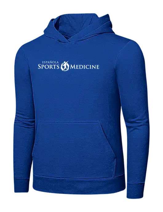 True Royal 7.8 oz Ring Spun Hooded Sweatshirt w/Espanola Logo