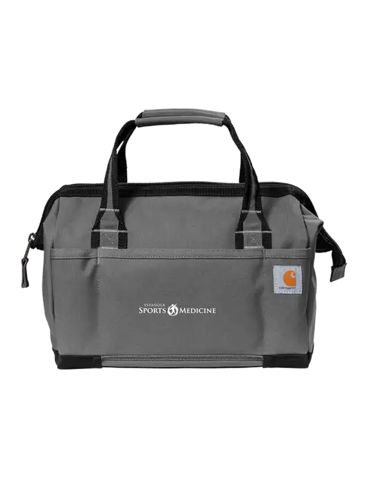 Carhartt Foundry Series 14” Grey Tool Bag w/Espanola Logo
