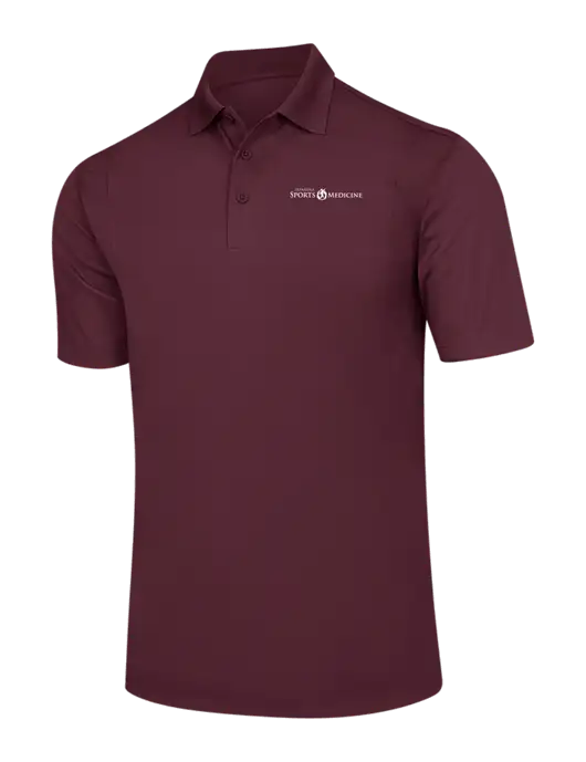 Maroon Micropique Sport-Wick Polo w/Espanola Logo