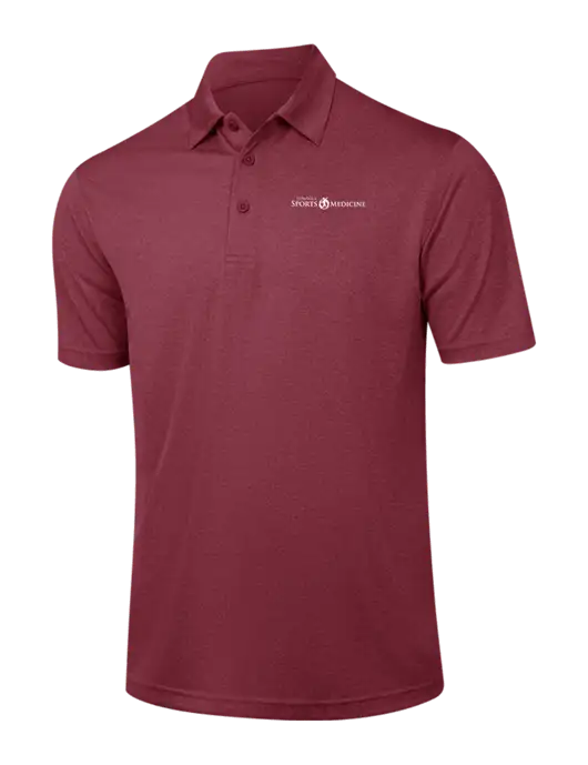 Cardinal Heather Contender Polo w/Espanola Logo