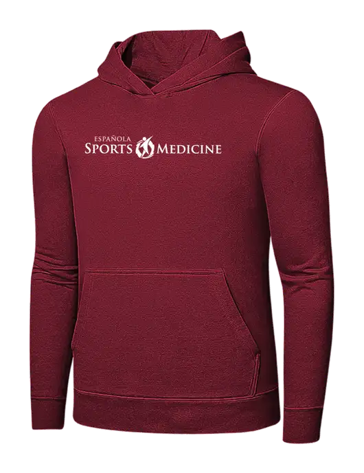 Dark Cardinal 7.8 oz Pullover Hooded Sweatshirt w/Espanola Logo