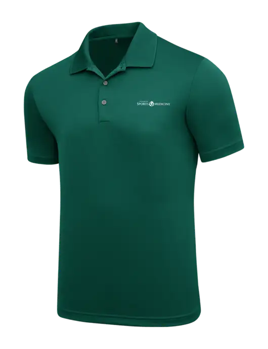 Adidas Dark Green  Performance Polo w/Espanola Logo