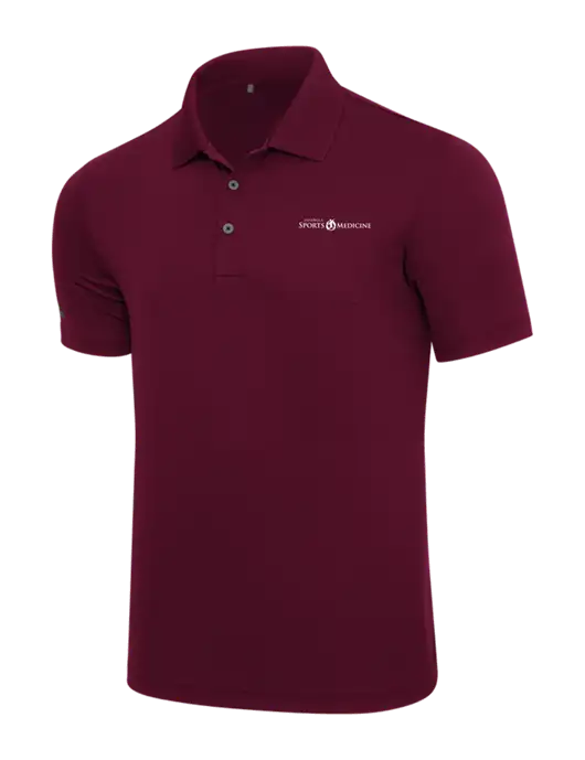 Adidas Maroon  Performance Polo w/Espanola Logo