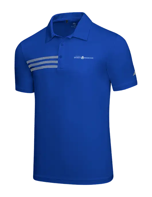 Adidas Royal 3 Stripes Chest Polo w/Espanola Logo