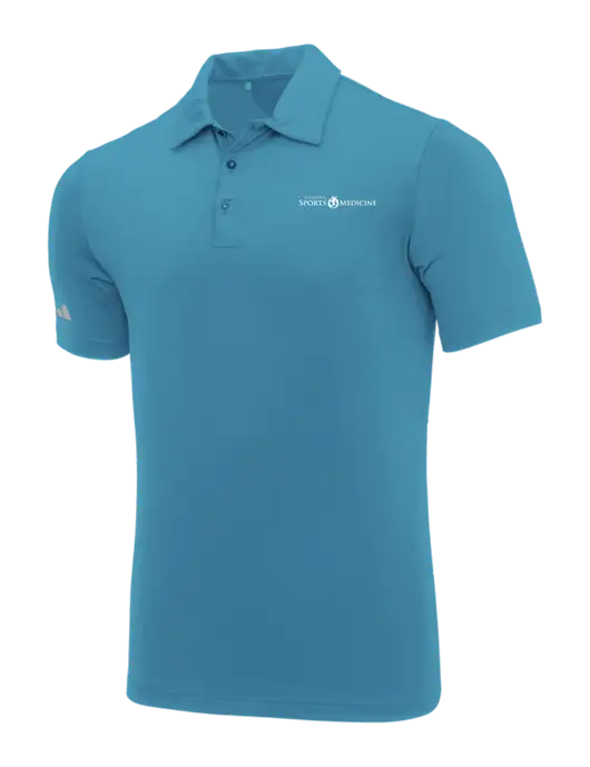 Adidas Sapphire Blue Ultimate Solid Polo w/Espanola Logo