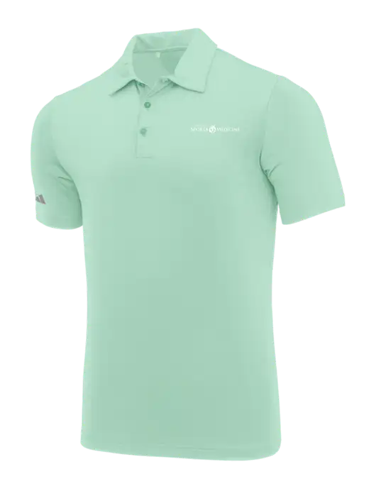 Adidas Very Light Green Ultimate Solid Polo w/Espanola Logo
