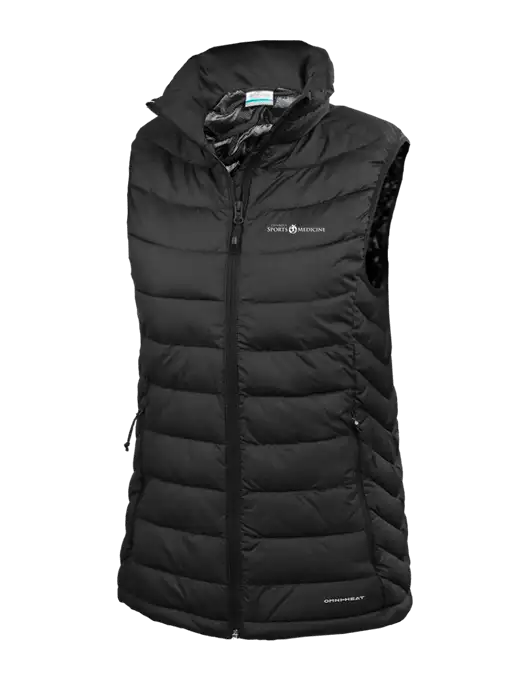Columbia Womens Black Powder Lite Vest w/Espanola Logo