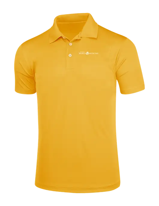 Yellow Gold Micropique Sport-Wick Polo
 w/Espanola Logo