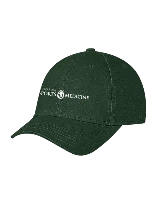 Dark Green Structured Soft Snap Closure Hook & Loop Cap w/Espanola Logo