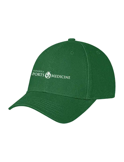 Kelly Green Structured Soft Snap Closure Hook & Loop Cap w/Espanola Logo