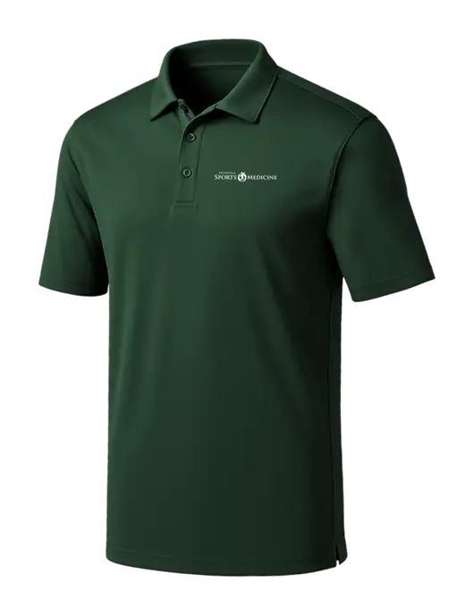 Dark Green Silk Touch Performance Polo w/Espanola Logo
