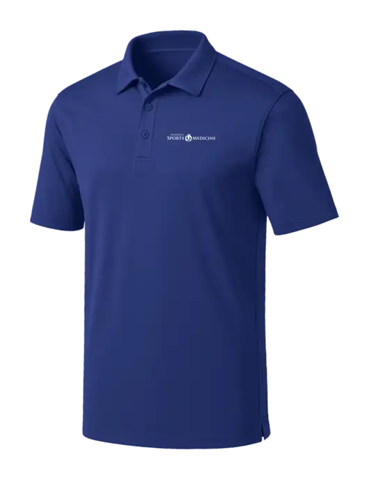 Dark Royal Silk Touch Performance Polo w/Espanola Logo