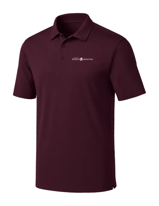 Maroon Silk Touch Performance Polo w/Espanola Logo