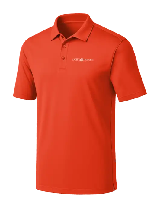 Orange Silk Touch Performance Polo w/Espanola Logo