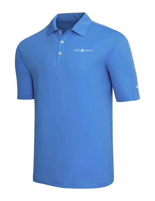 Nike Light Royal Blue Tech Sport Dri-FIT Polo w/Espanola Logo