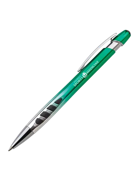 Zenith Green Ballpoint Pen - Blue ink w/Espanola Logo