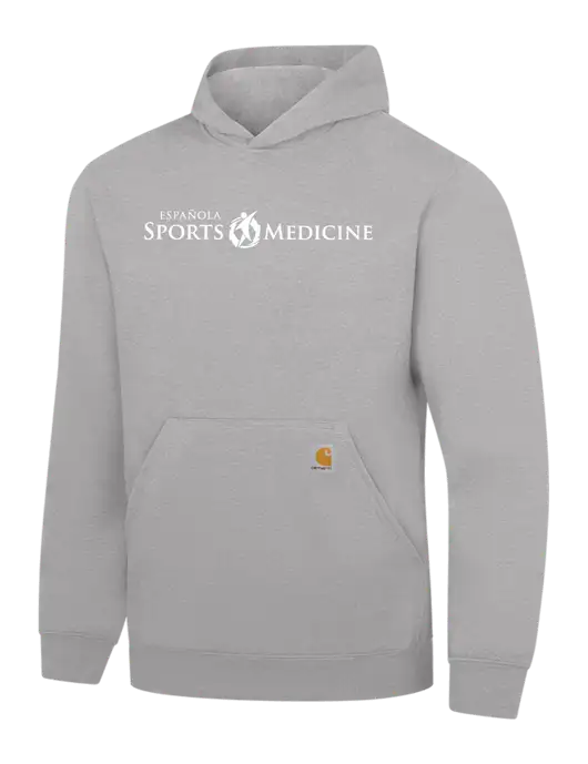 Carhartt Light Grey Heather Midweight Hooded Sweatshirt w/Espanola Logo