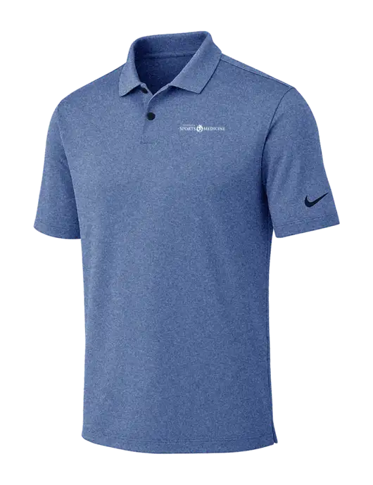Nike Dark Royal Heather Dri-FIT Vapor Polo w/Espanola Logo