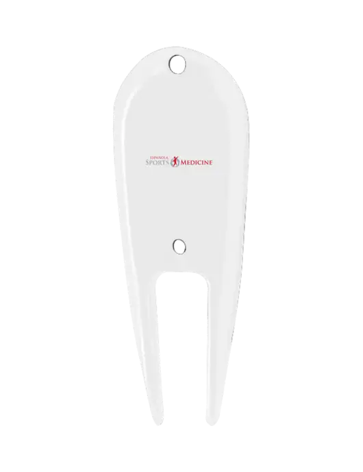 White Divot Tool w/Espanola Logo