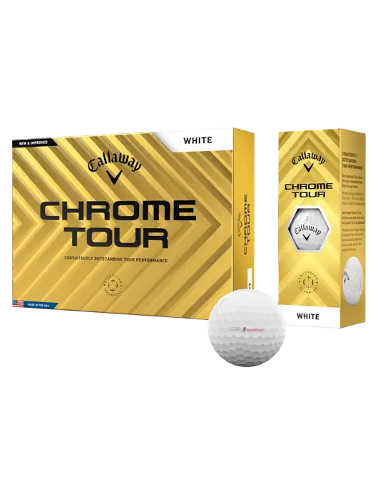 Callaway Chrome Tour Golf Balls 12/pkg w/Espanola Logo