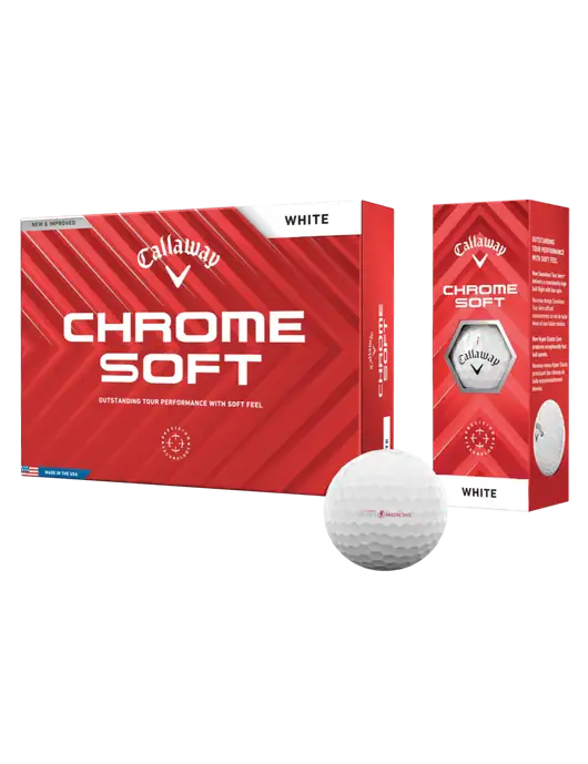Callaway Chrome Soft Golf Balls 12/pk w/Espanola Logo