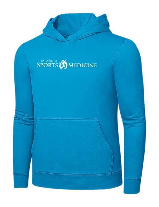 Sapphire 7.8 oz Ring Spun Hooded Sweatshirt w/Espanola Logo