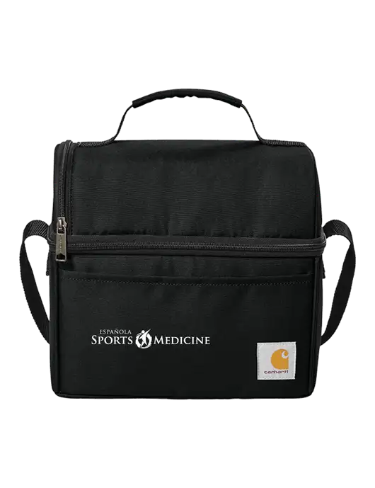 Carhartt Black Lunch 6-Can Cooler w/Espanola Logo